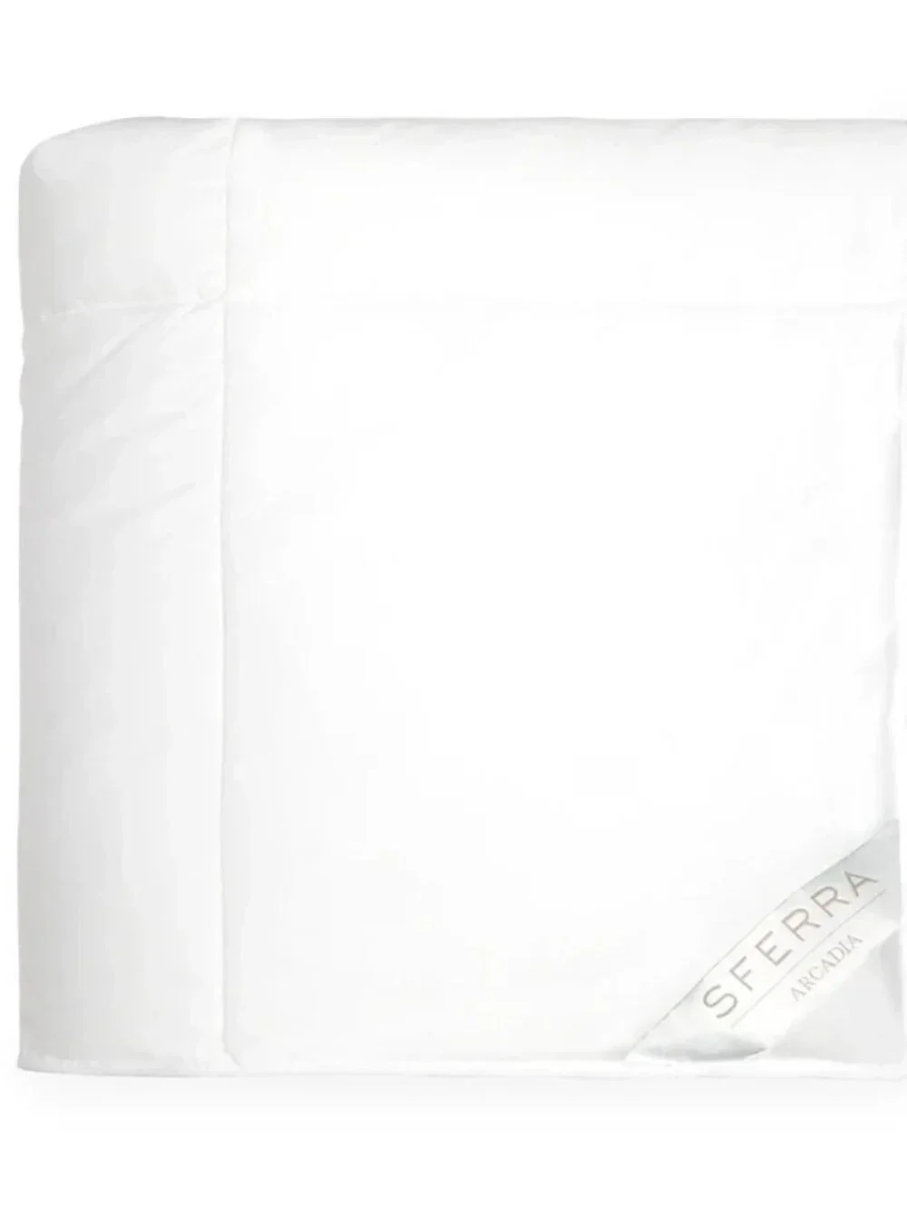 SFERRA Arcadia King Medium Down Alternative Duvet Comforter White 108x94